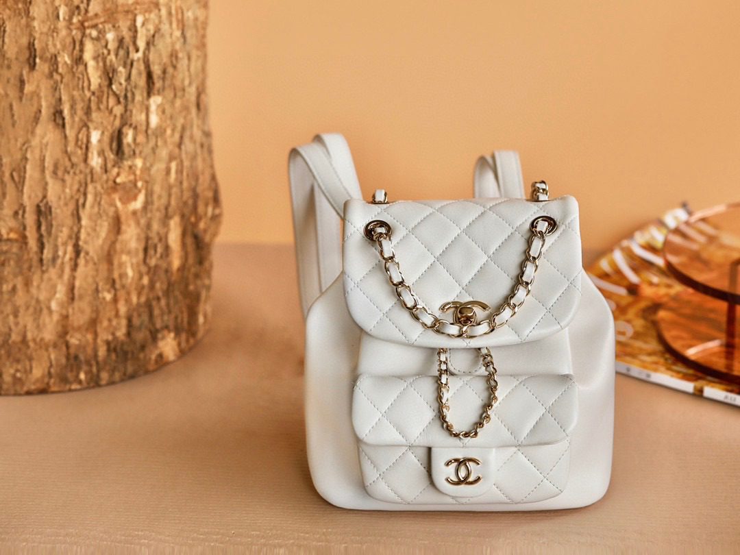 Chanel Lambskin Duma Backpack view 2