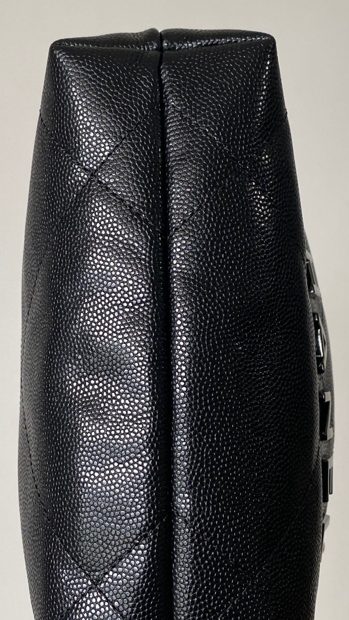 Chanel 22 Mini Caviar Bag view 6