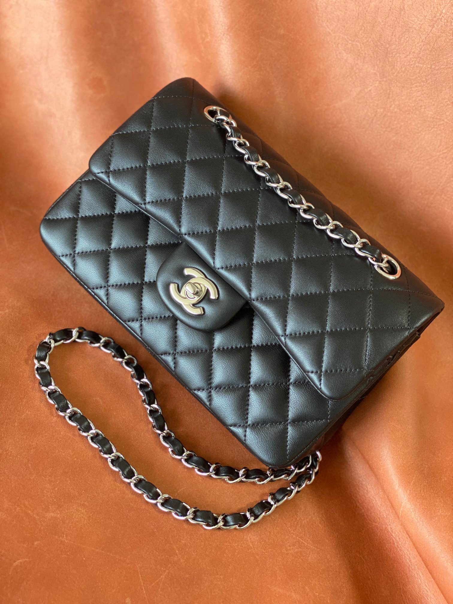 Chanel Small Classic Handbag view 3