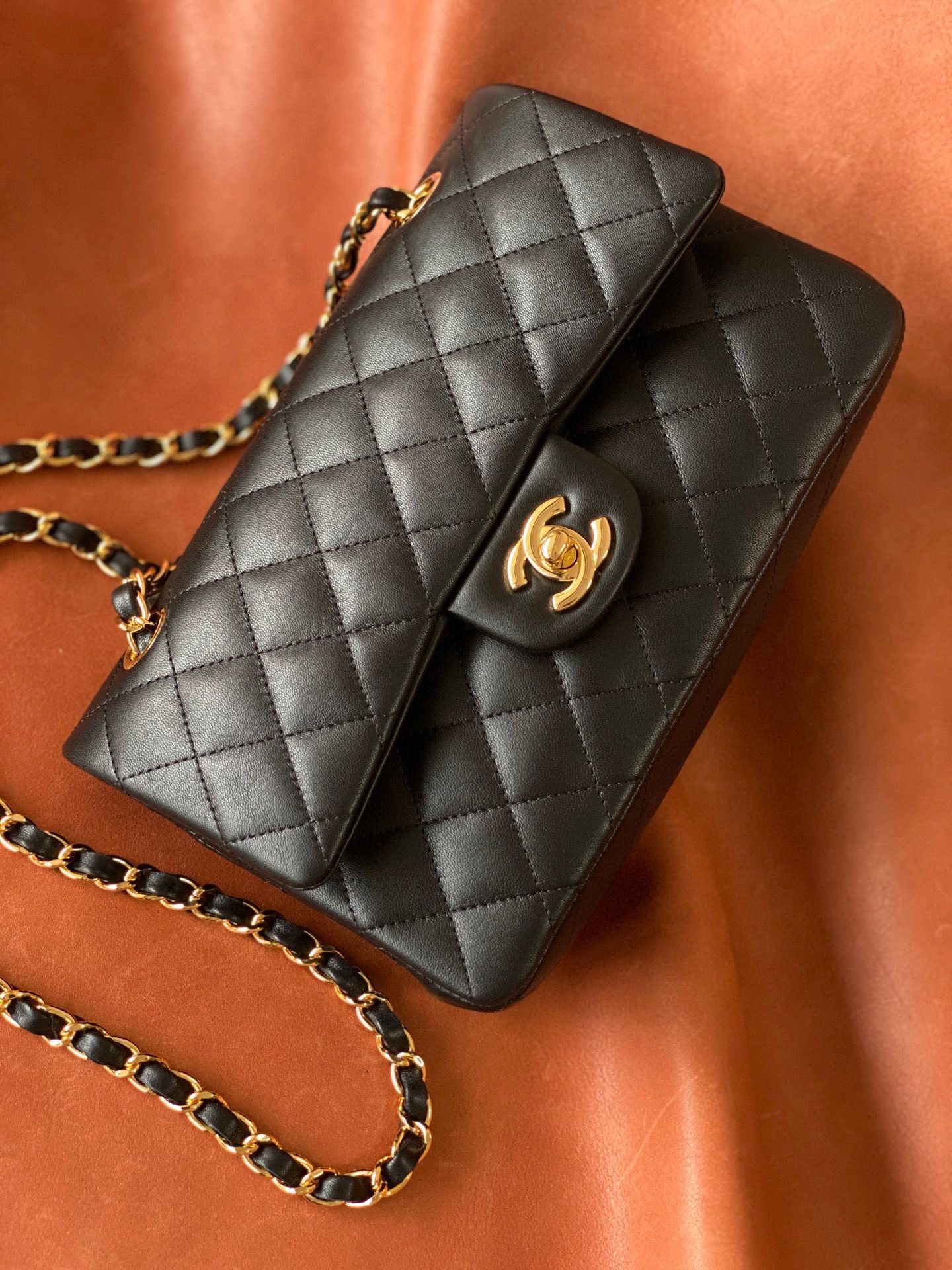 Chanel Small Classic Handbag view 4