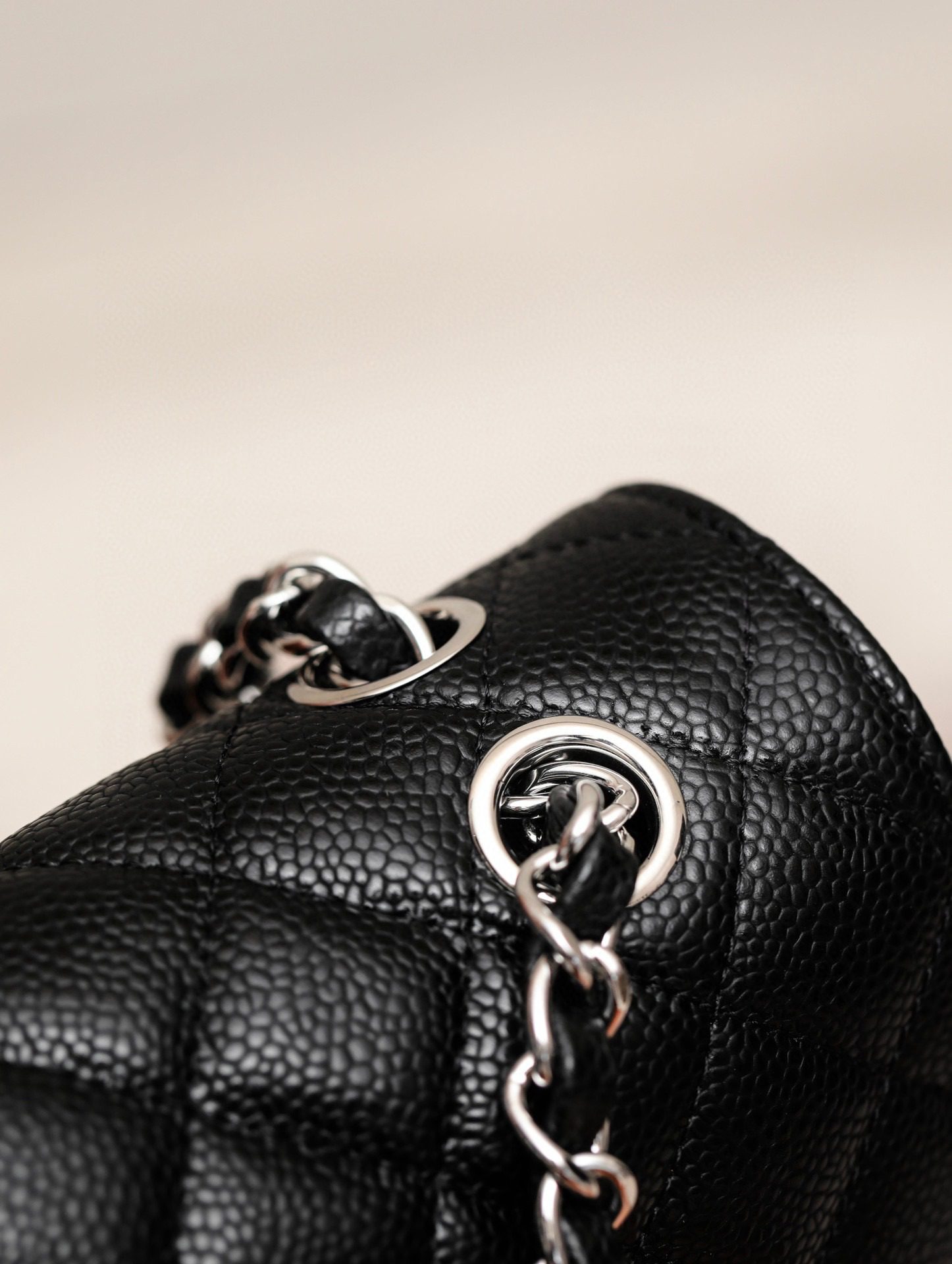 Chanel Small Classic Handbag view 7