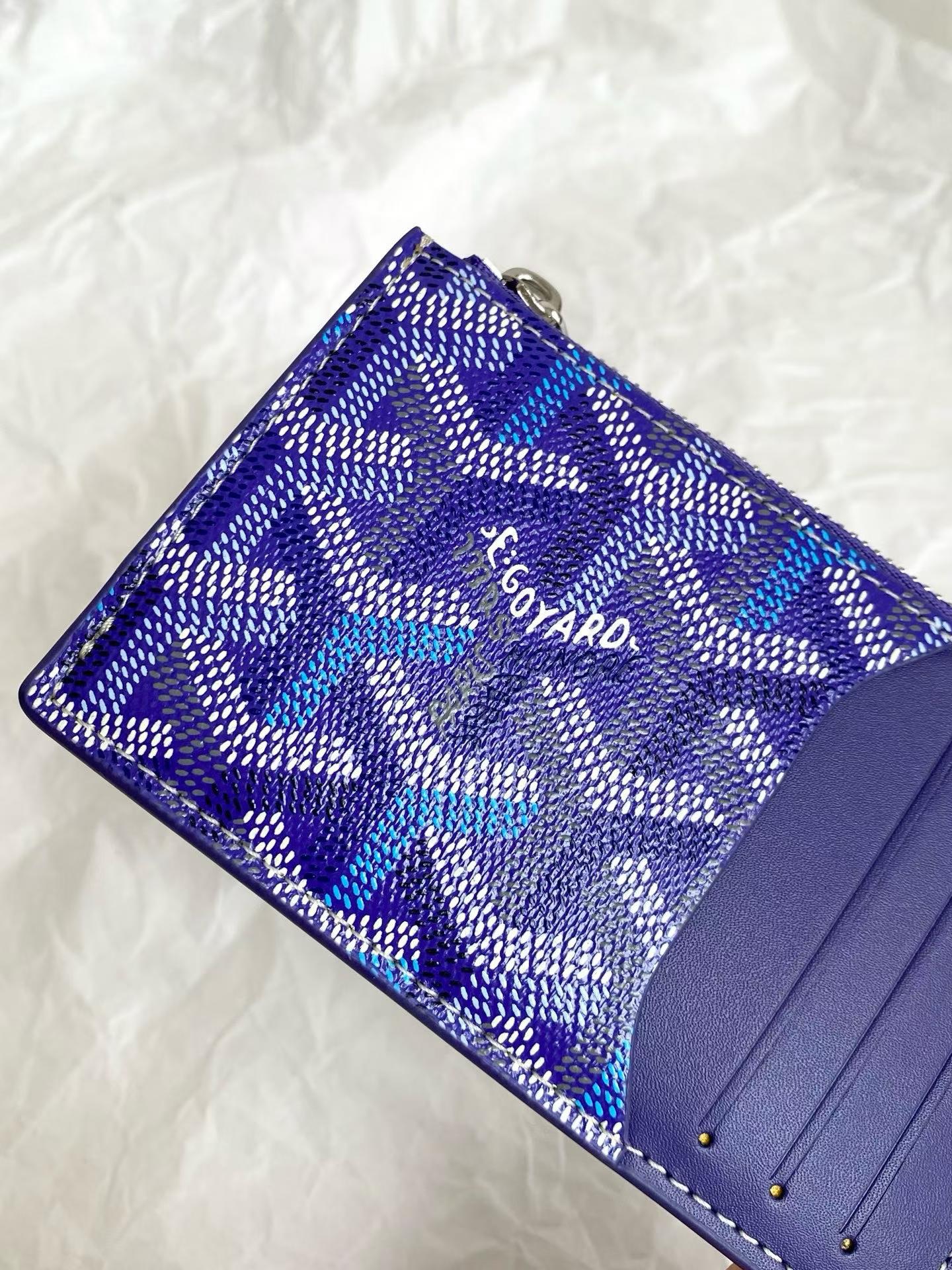Goyard Bourbon zipped card holder view 10