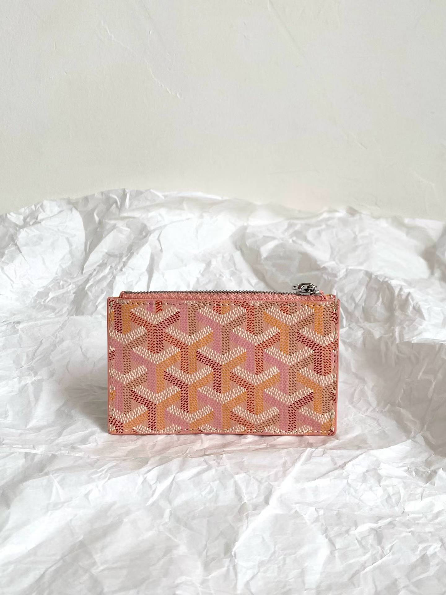 Goyard Bourbon zipped card holder view 12