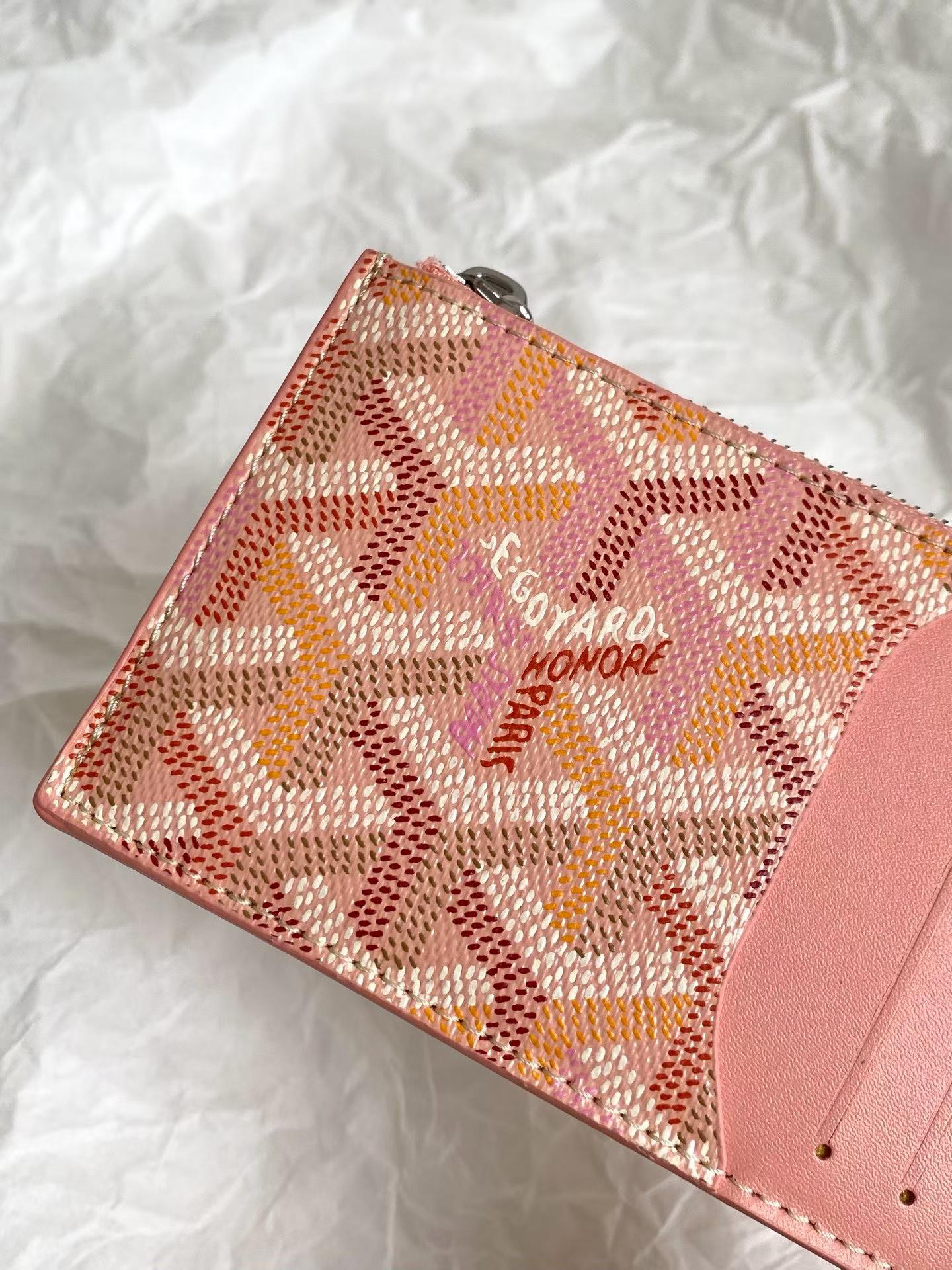 Goyard Bourbon zipped card holder view 13