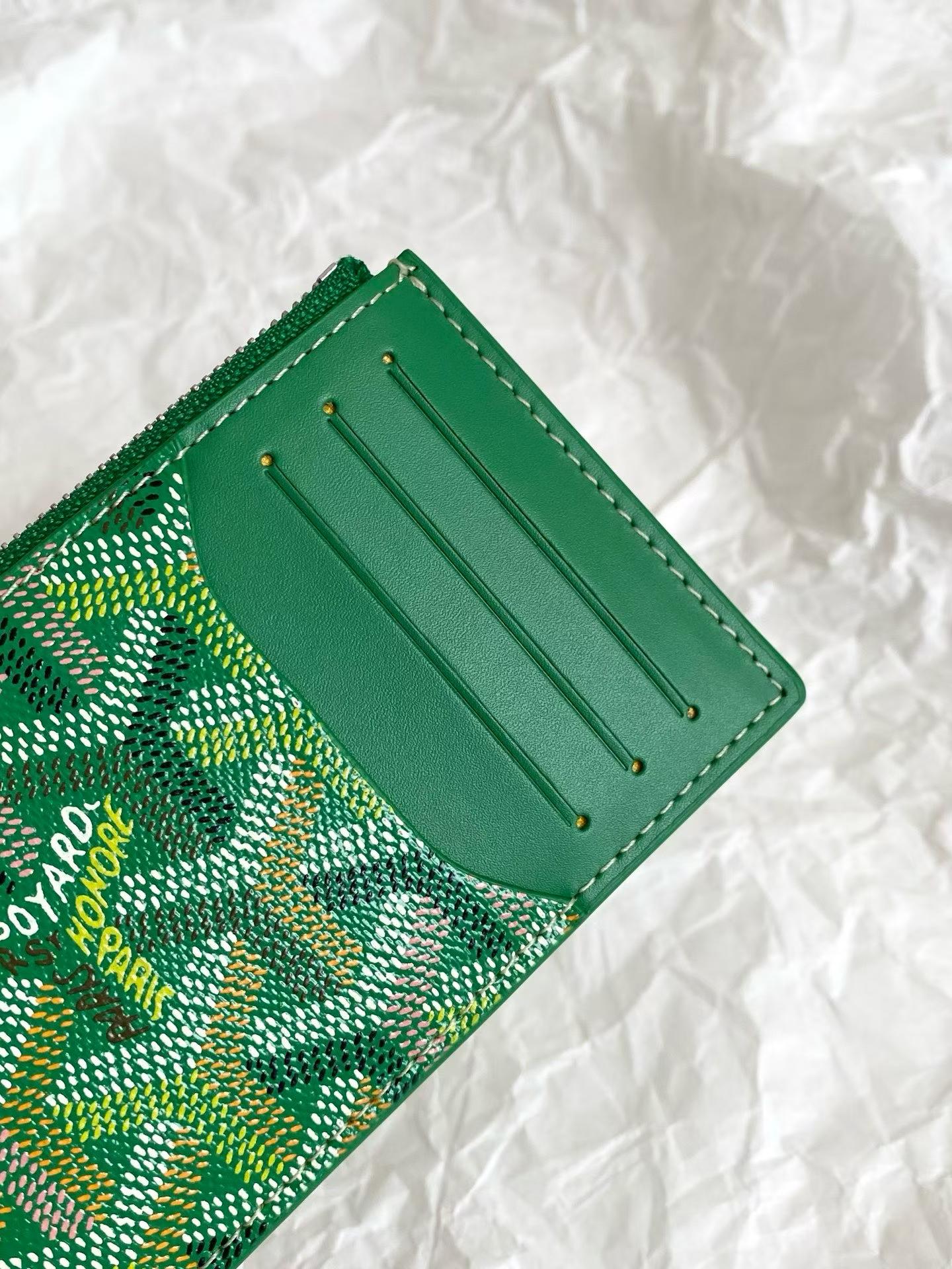 Goyard Bourbon zipped card holder view 4
