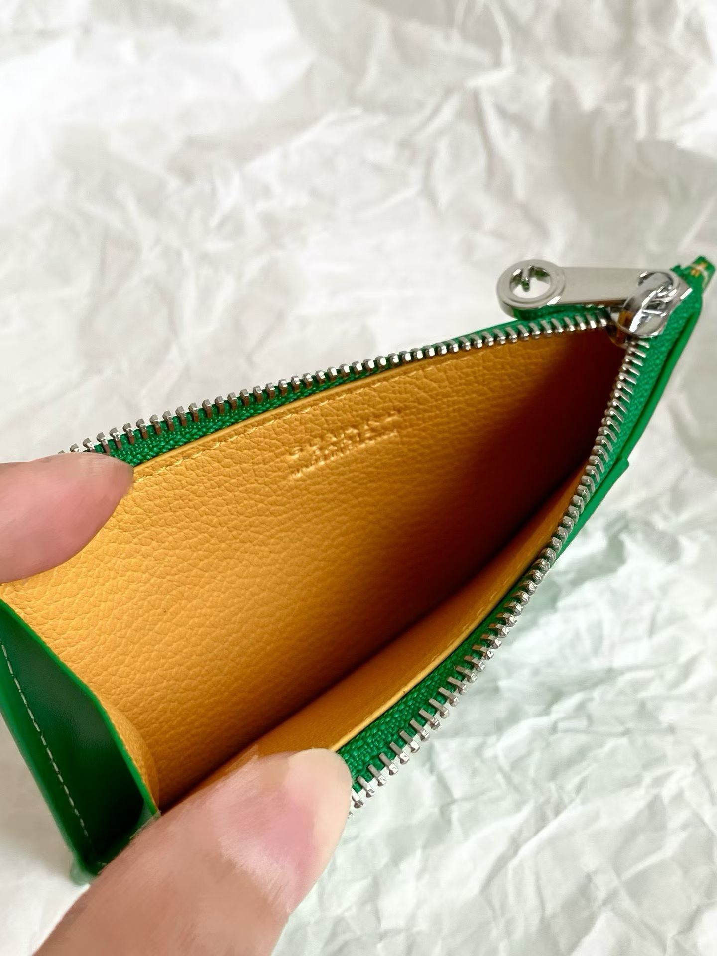 Goyard Bourbon zipped card holder view 6