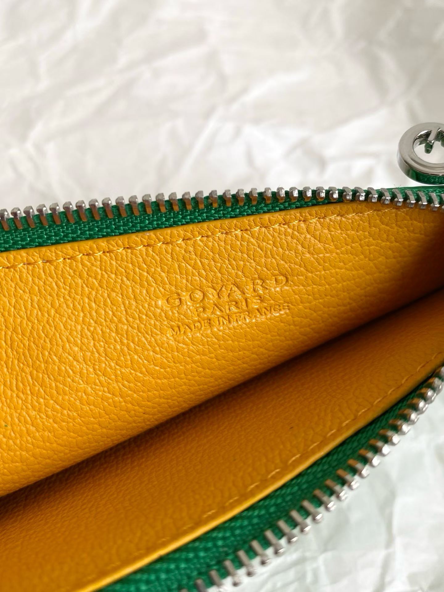 Goyard Bourbon zipped card holder view 7