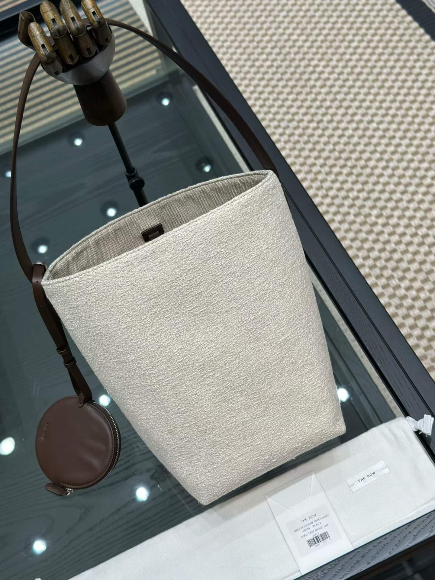The Row MEDIUM N/S Park Leather tote bag view 1