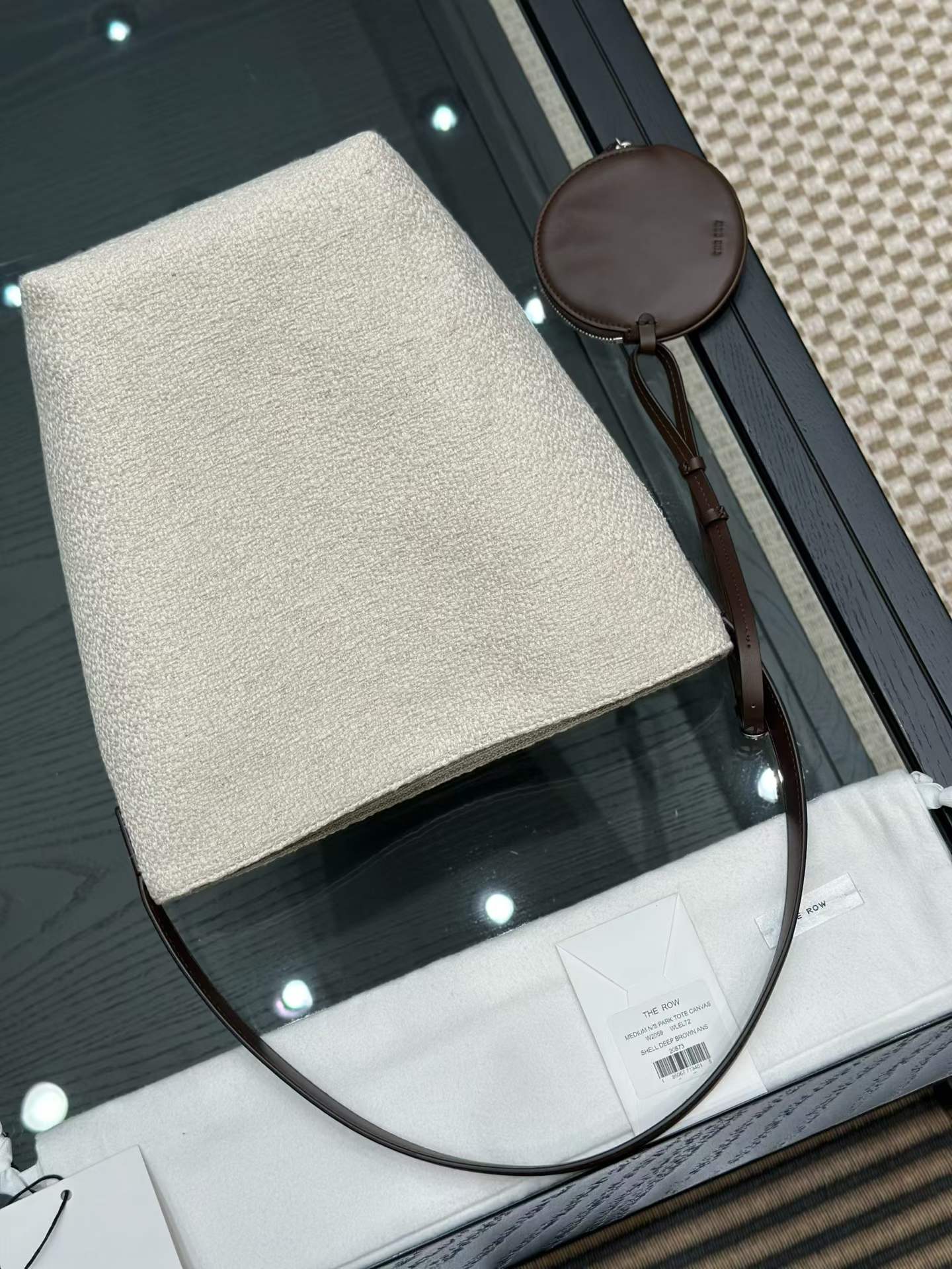 The Row MEDIUM N/S Park Leather tote bag view 2