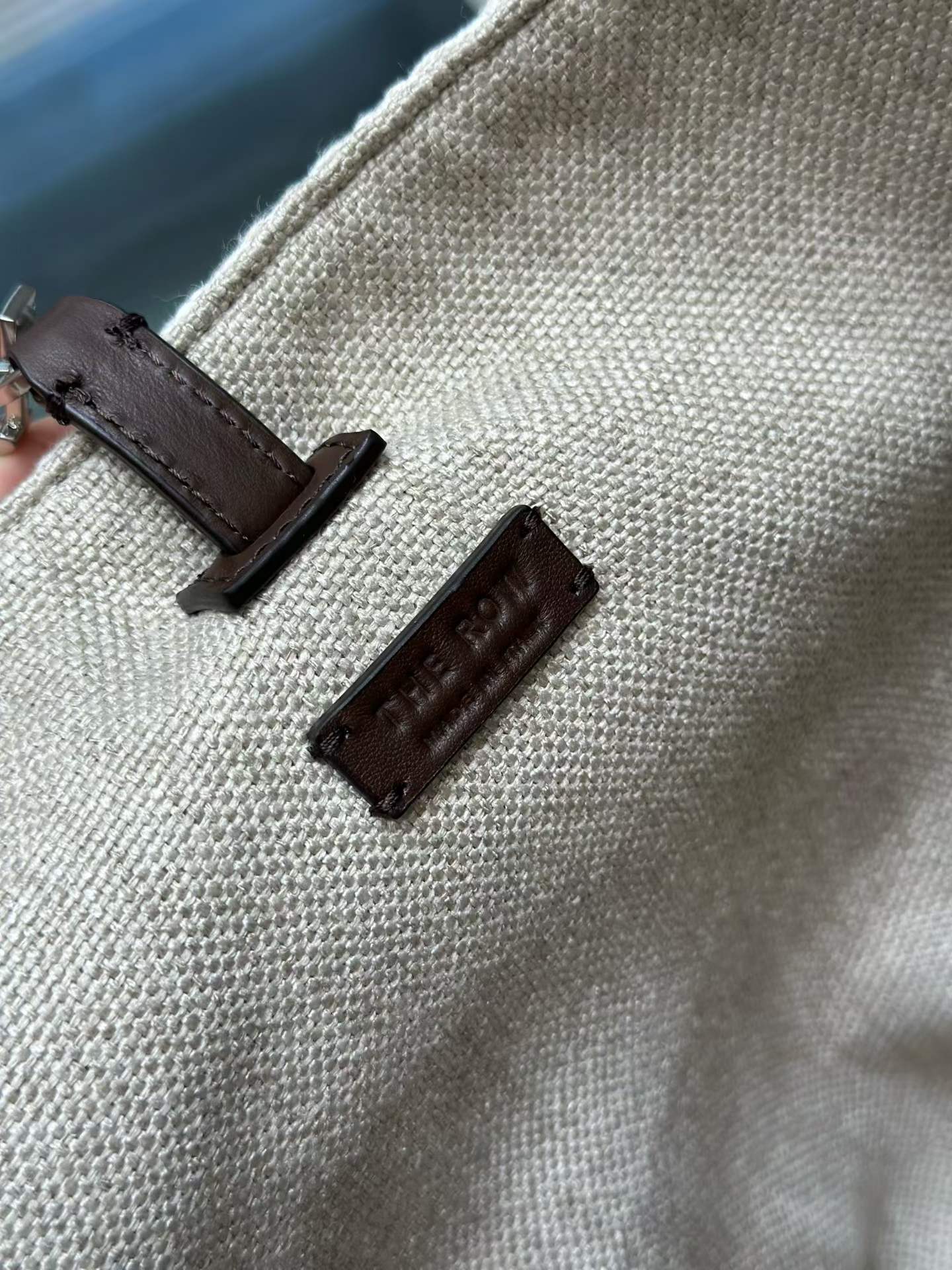 The Row MEDIUM N/S Park Leather tote bag view 7