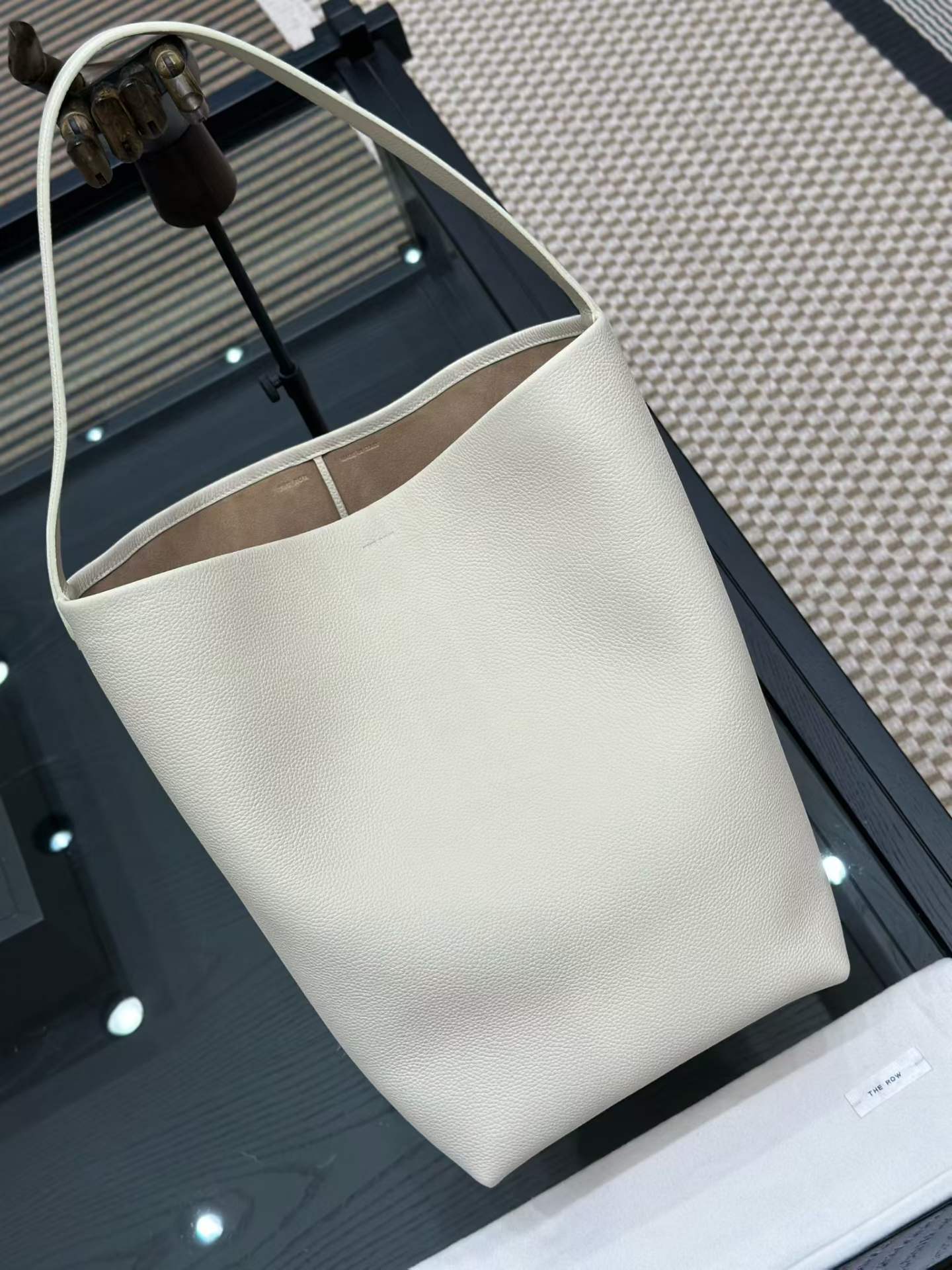 The Row N/S Park Leather tote bag view 1