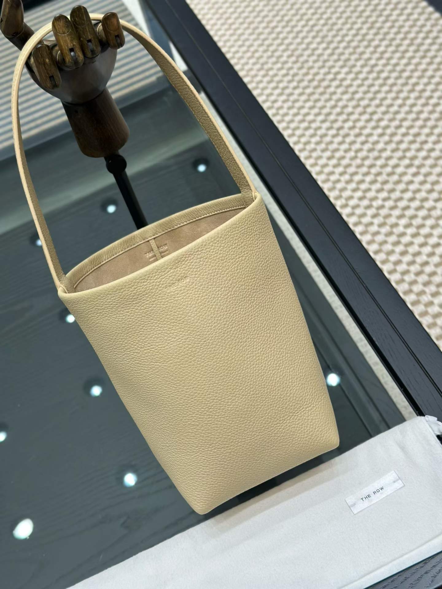 The Row N/S Park Leather tote bag view 1