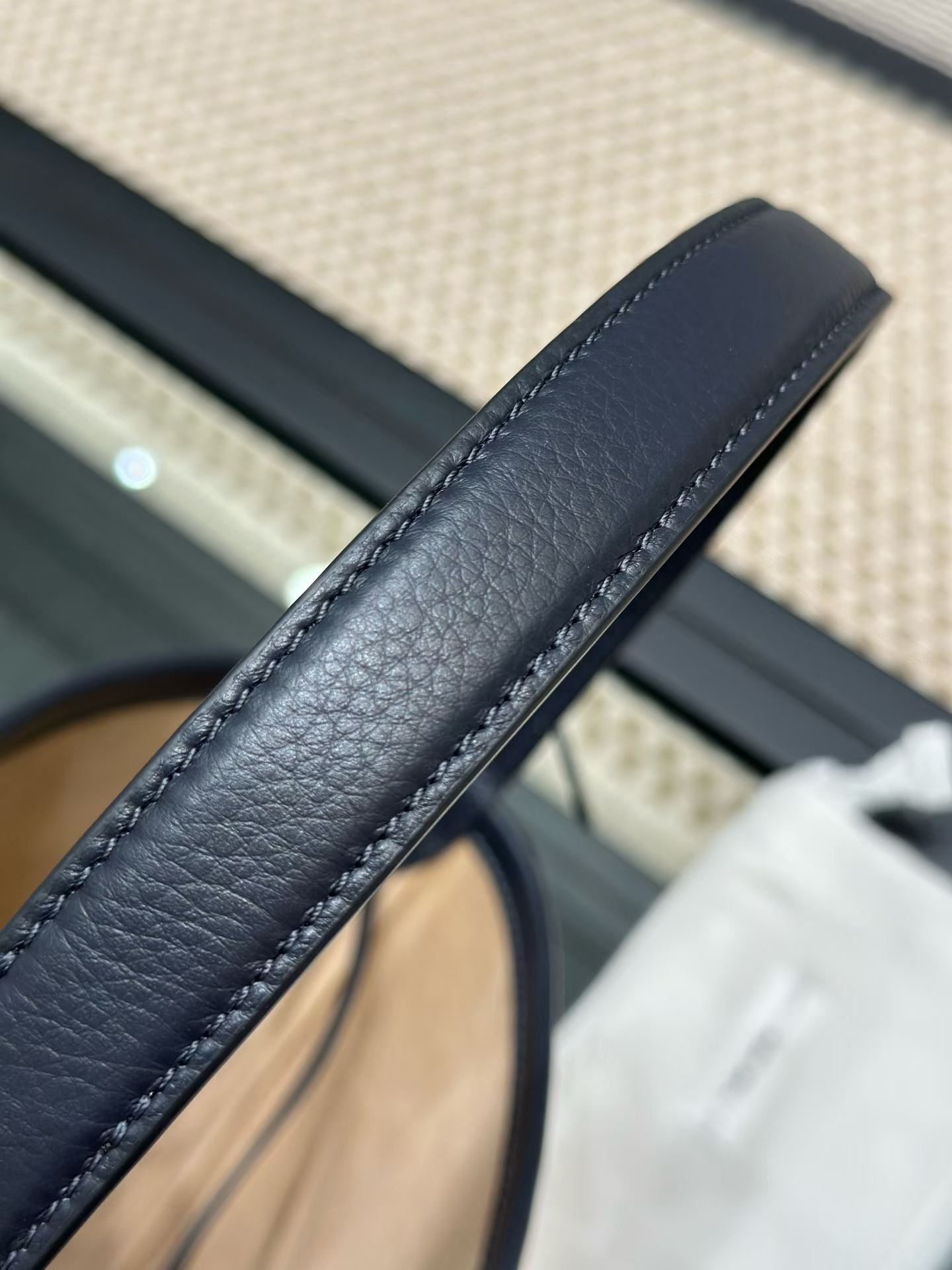 The Row N/S Park Leather tote bag view 8