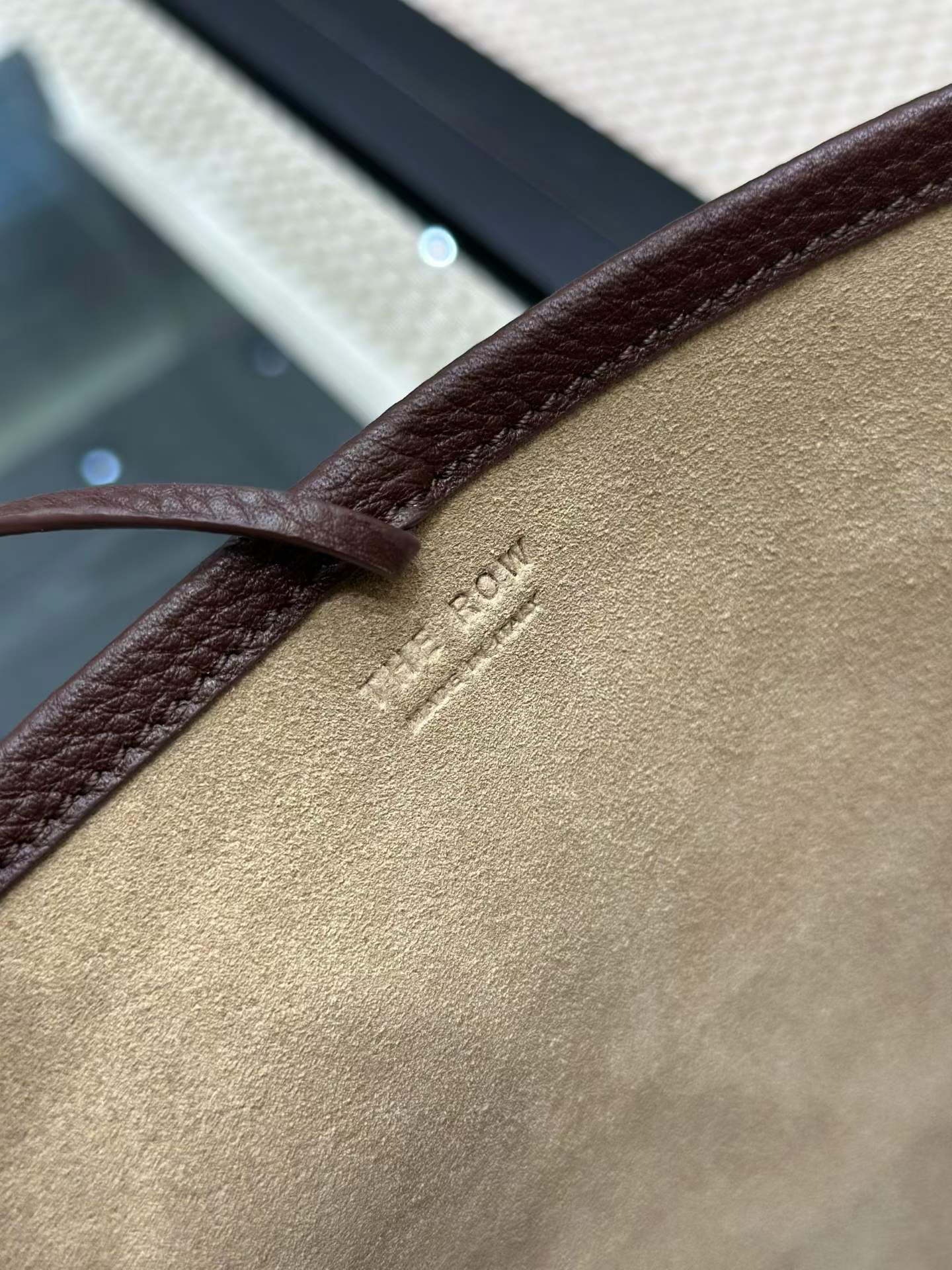 The Row N/S Park Leather tote bag view 5
