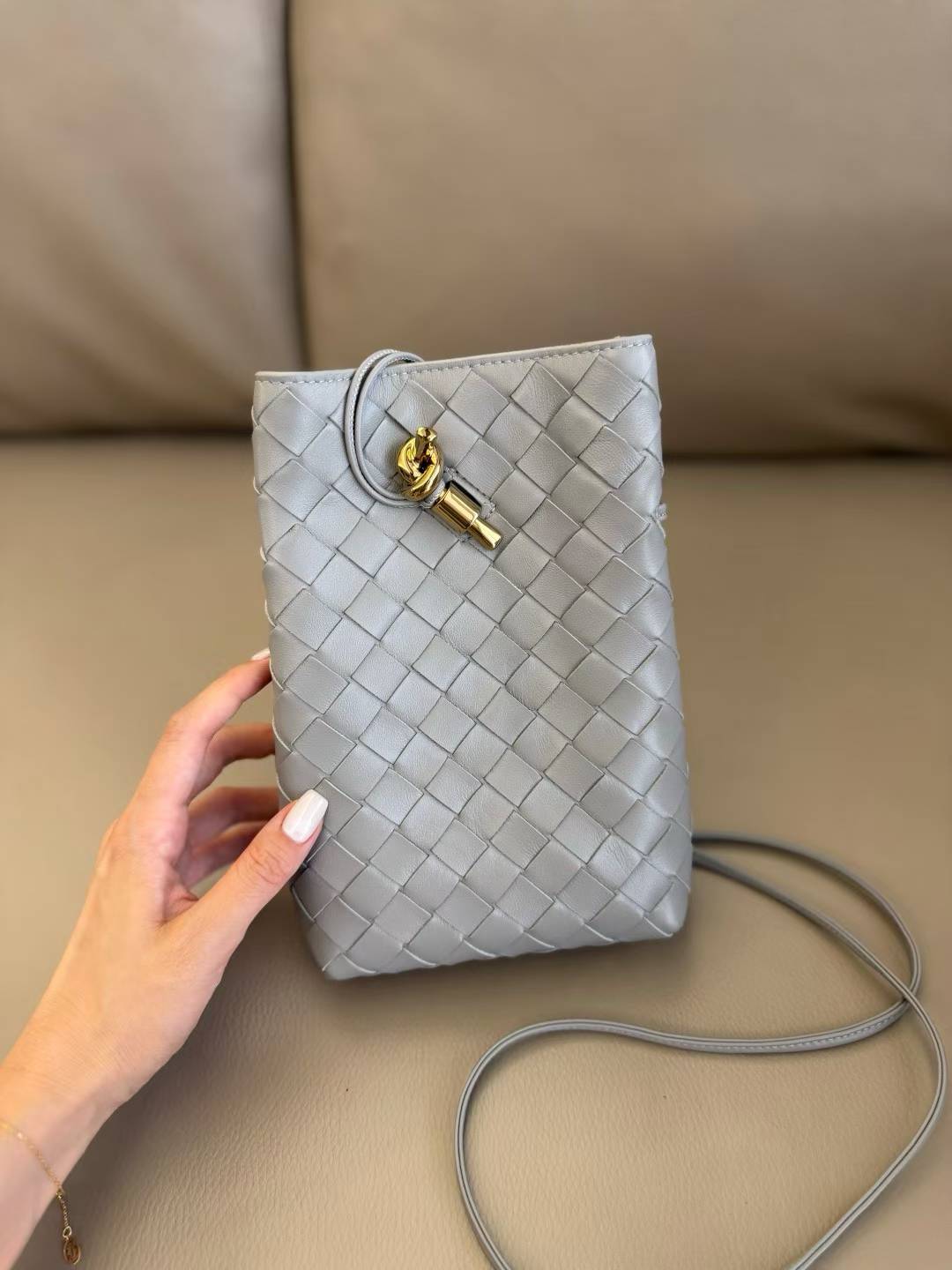 Bottega Veneta Andiamo Phone Pouch view 1