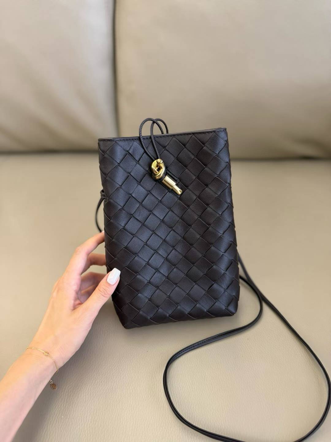 Bottega Veneta Andiamo Phone Pouch view 10