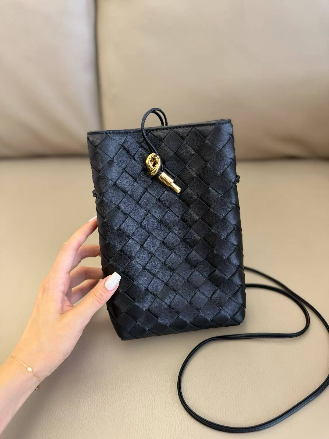 Bottega Veneta Andiamo Phone Pouch view 13