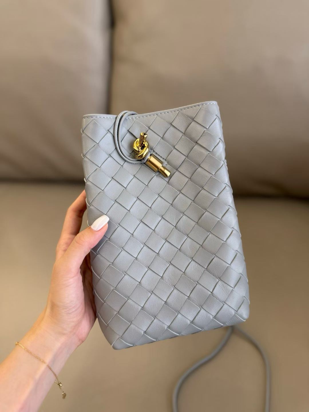 Bottega Veneta Andiamo Phone Pouch view 9