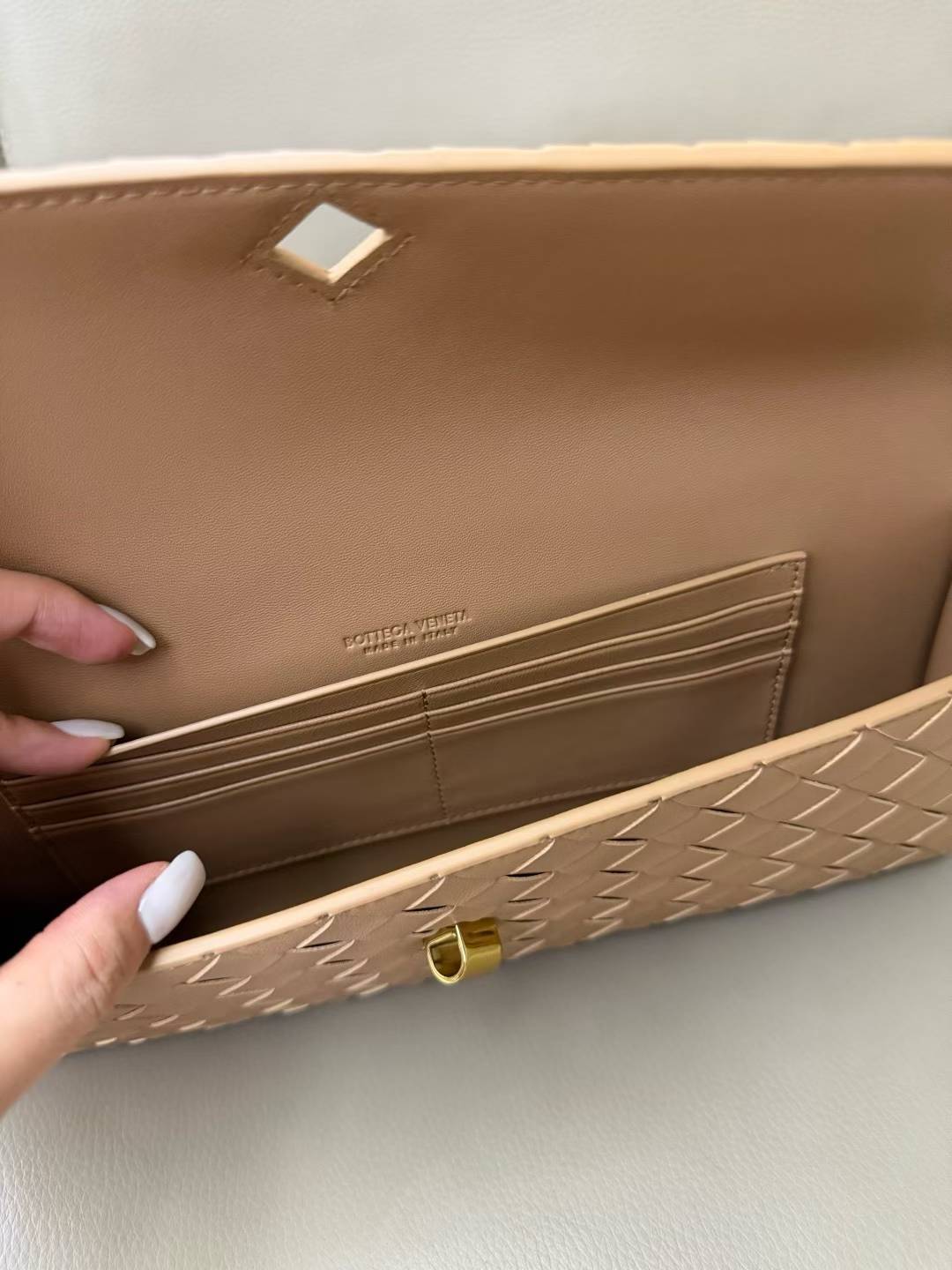 Bottega Veneta Andiamo Clutch view 8
