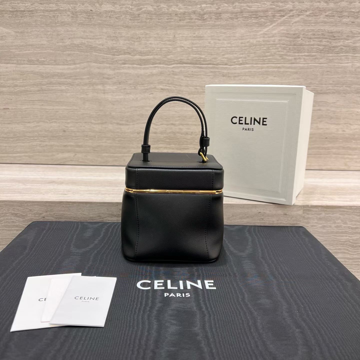 Celine Cube In Supple Calfskin view 1