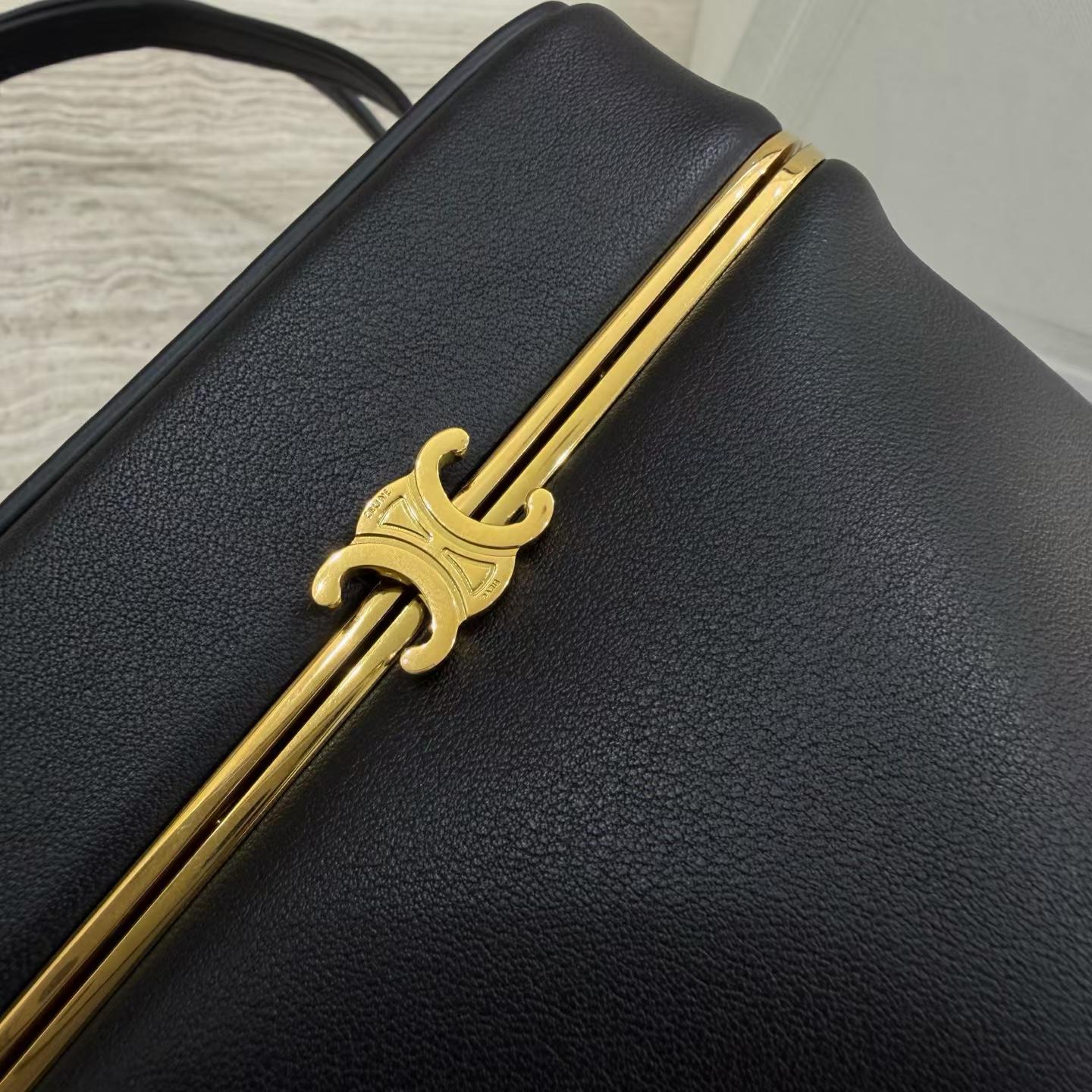 Celine Cube In Supple Calfskin view 4