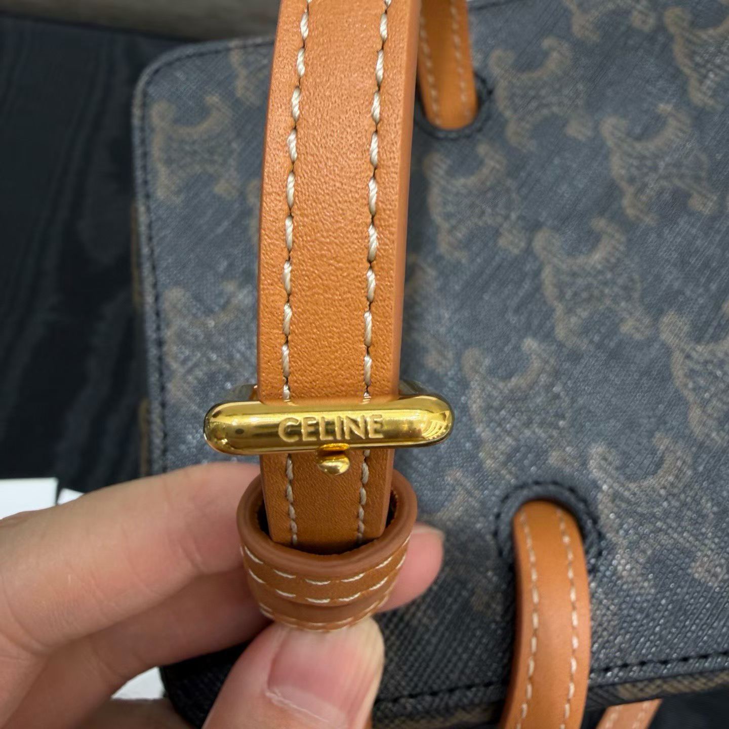 Celine Cube In Supple Calfskin view 6