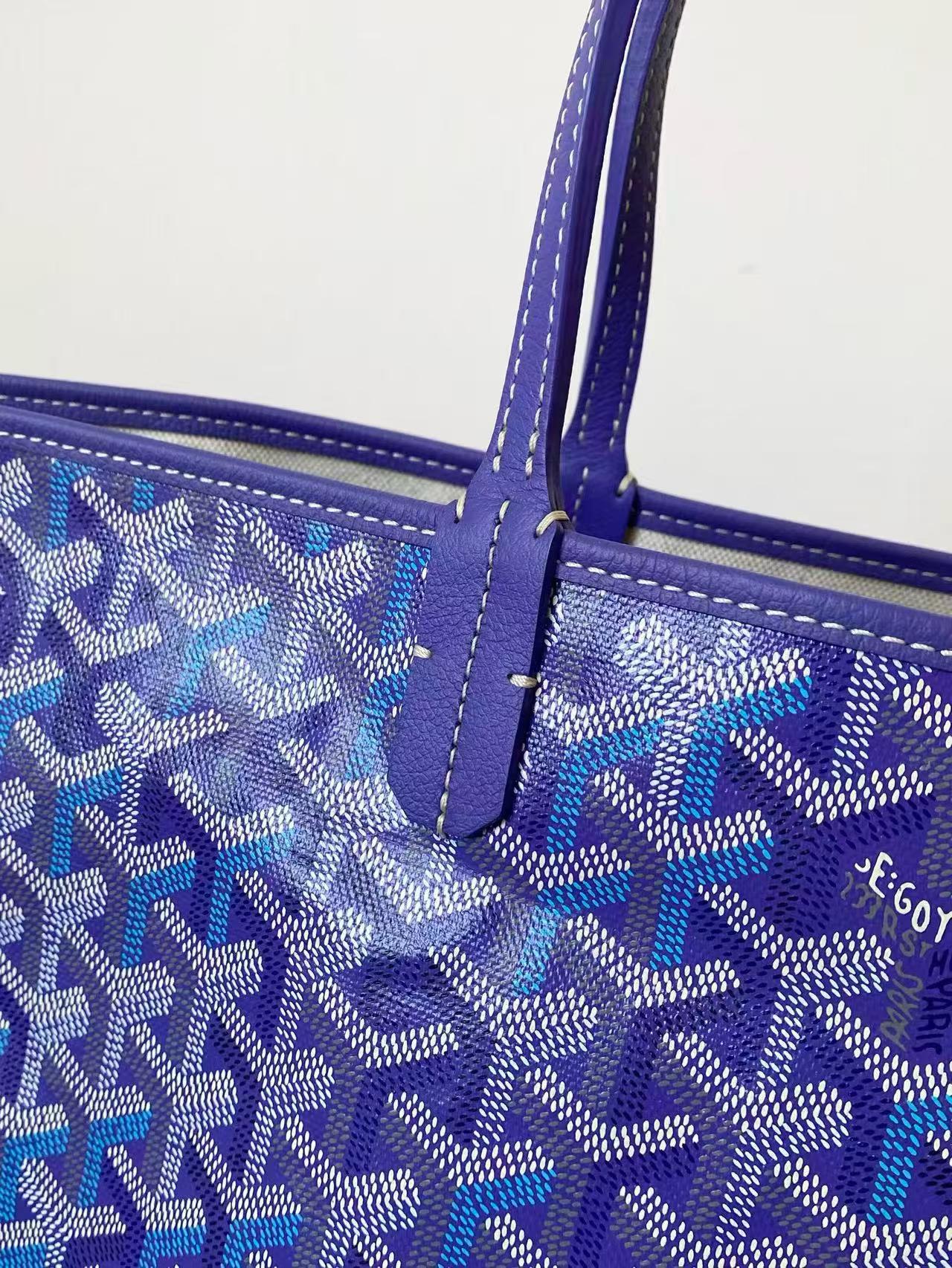Goyard Medium Flat Shopper In Triomphe Canvas view 13