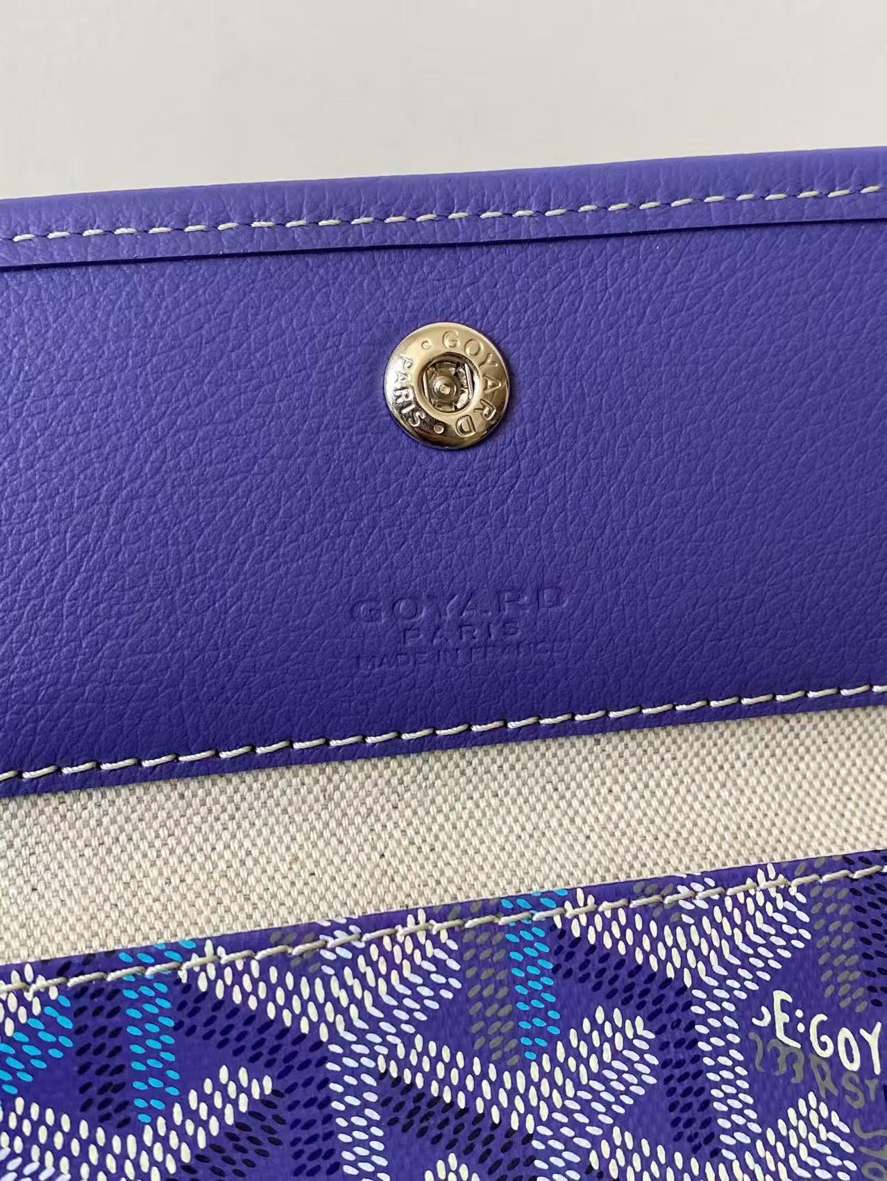 Goyard Medium Flat Shopper In Triomphe Canvas view 15