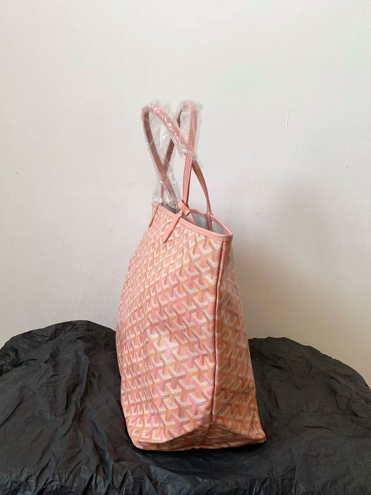 Goyard Medium Flat Shopper In Triomphe Canvas view 2