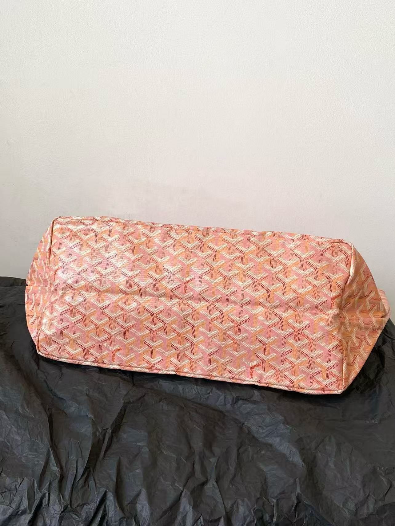 Goyard Medium Flat Shopper In Triomphe Canvas view 3