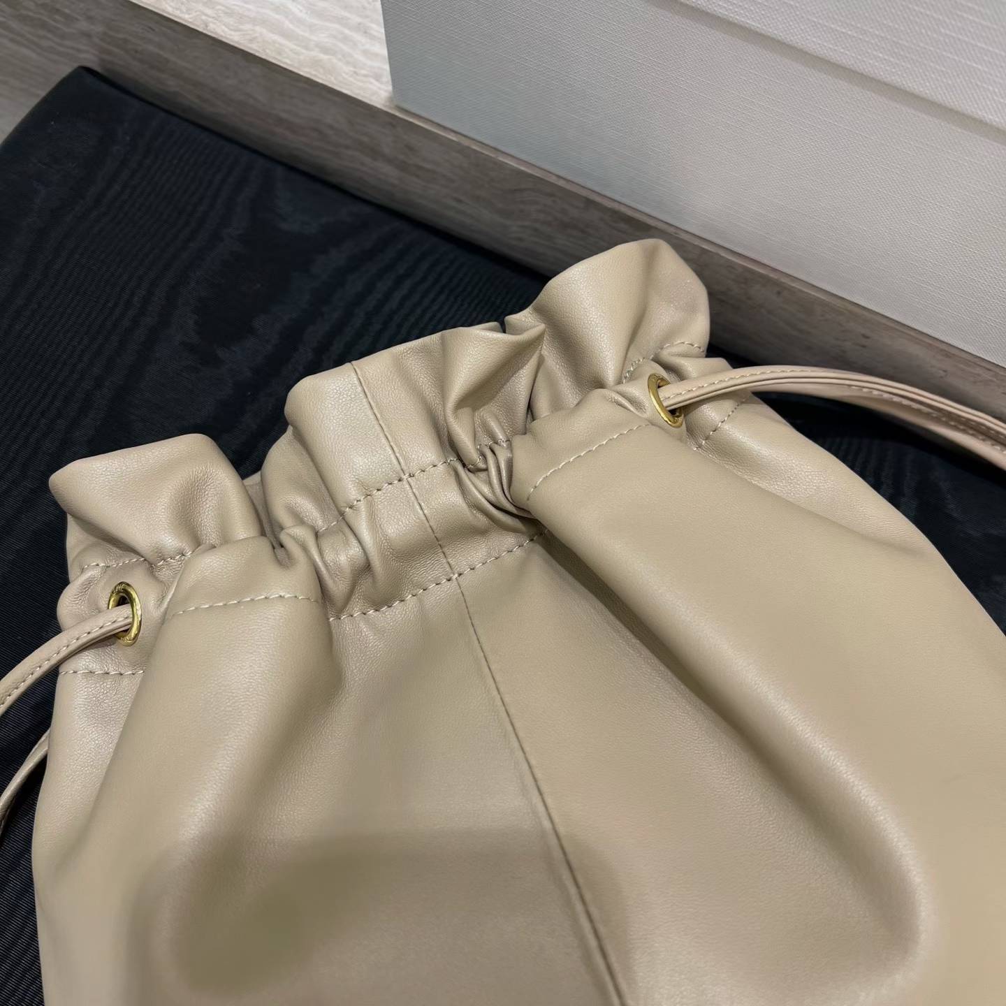 Celine Small Crystal Pouch In Lambskin view 6