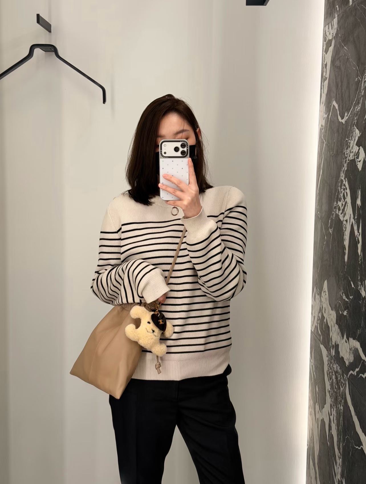 Celine Small Crystal Pouch In Lambskin view 9