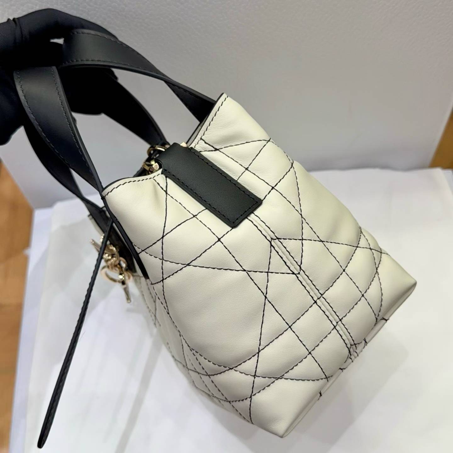 Dior Toujours Vertical Tote Bag view 3