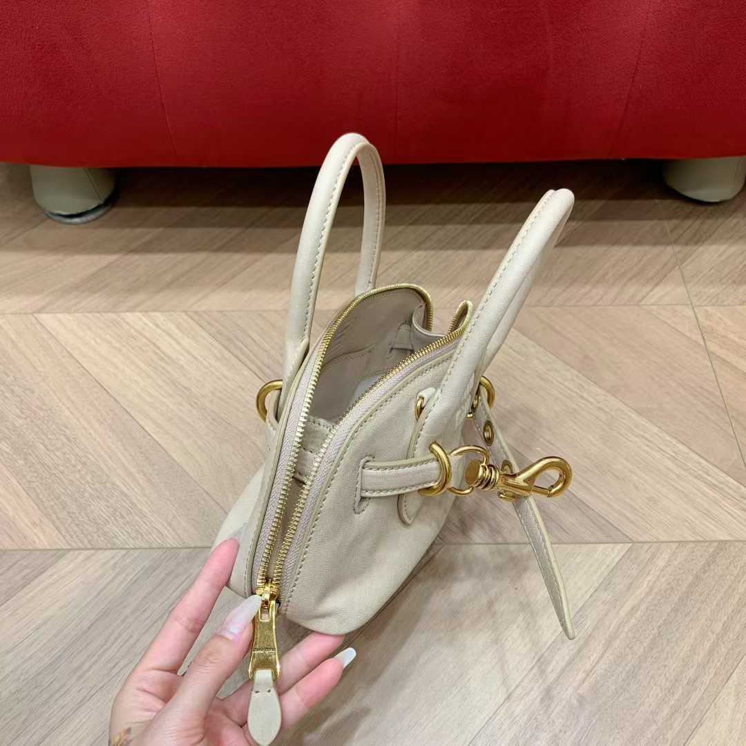 Miu Miu Aventure nappa leather bag view 14