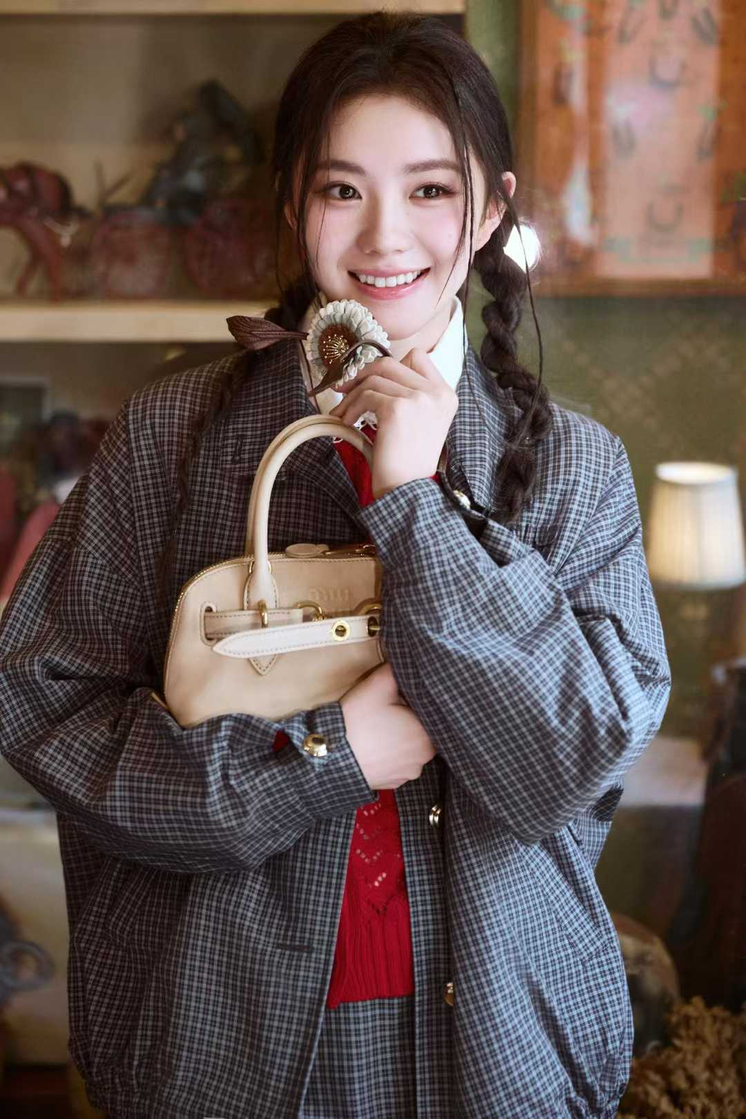 Miu Miu Aventure nappa leather bag view 15