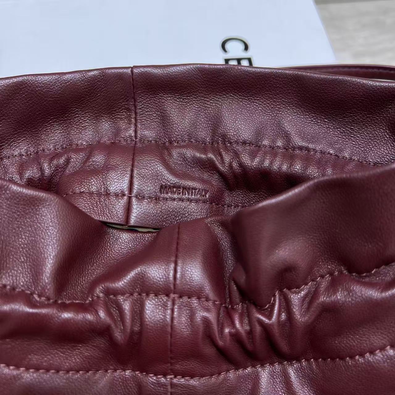 Celine Small Crystal Pouch In Lambskin view 8
