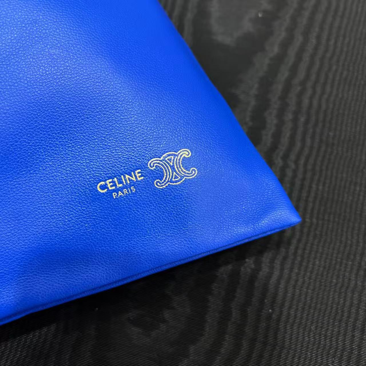 Celine Small Crystal Pouch In Lambskin view 9