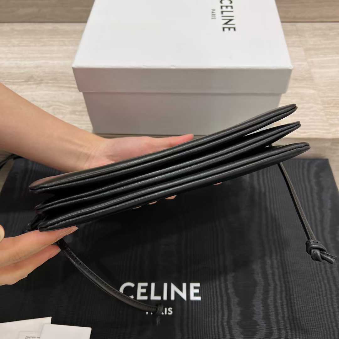 Celine Trio Flap Bag view 4
