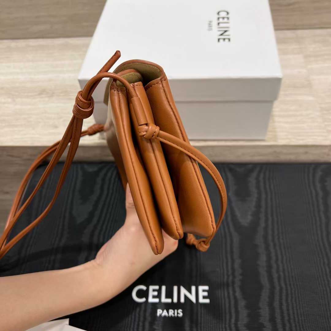 Celine Trio Flap Bag view 3