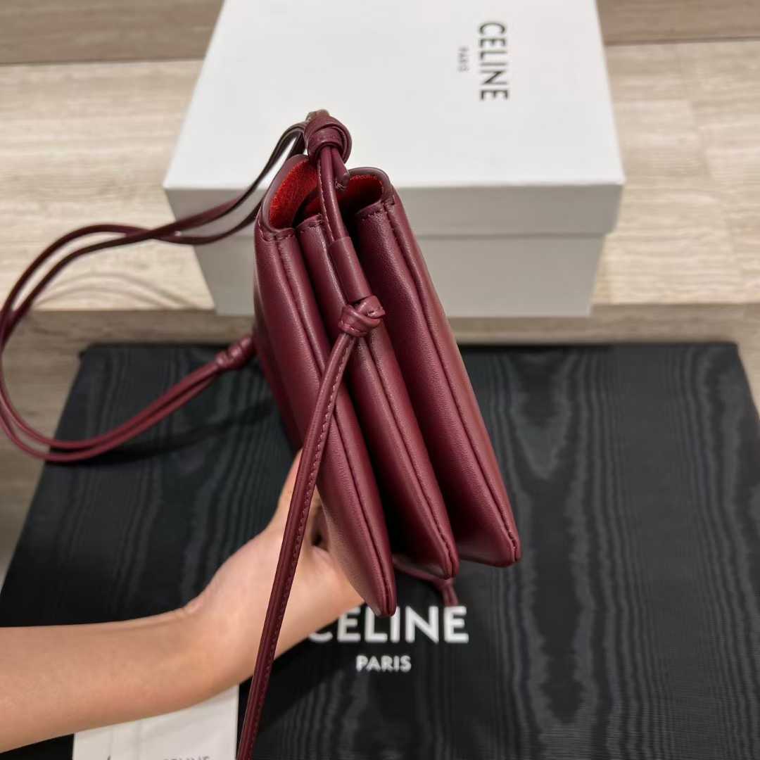 Celine Trio Flap Bag view 3