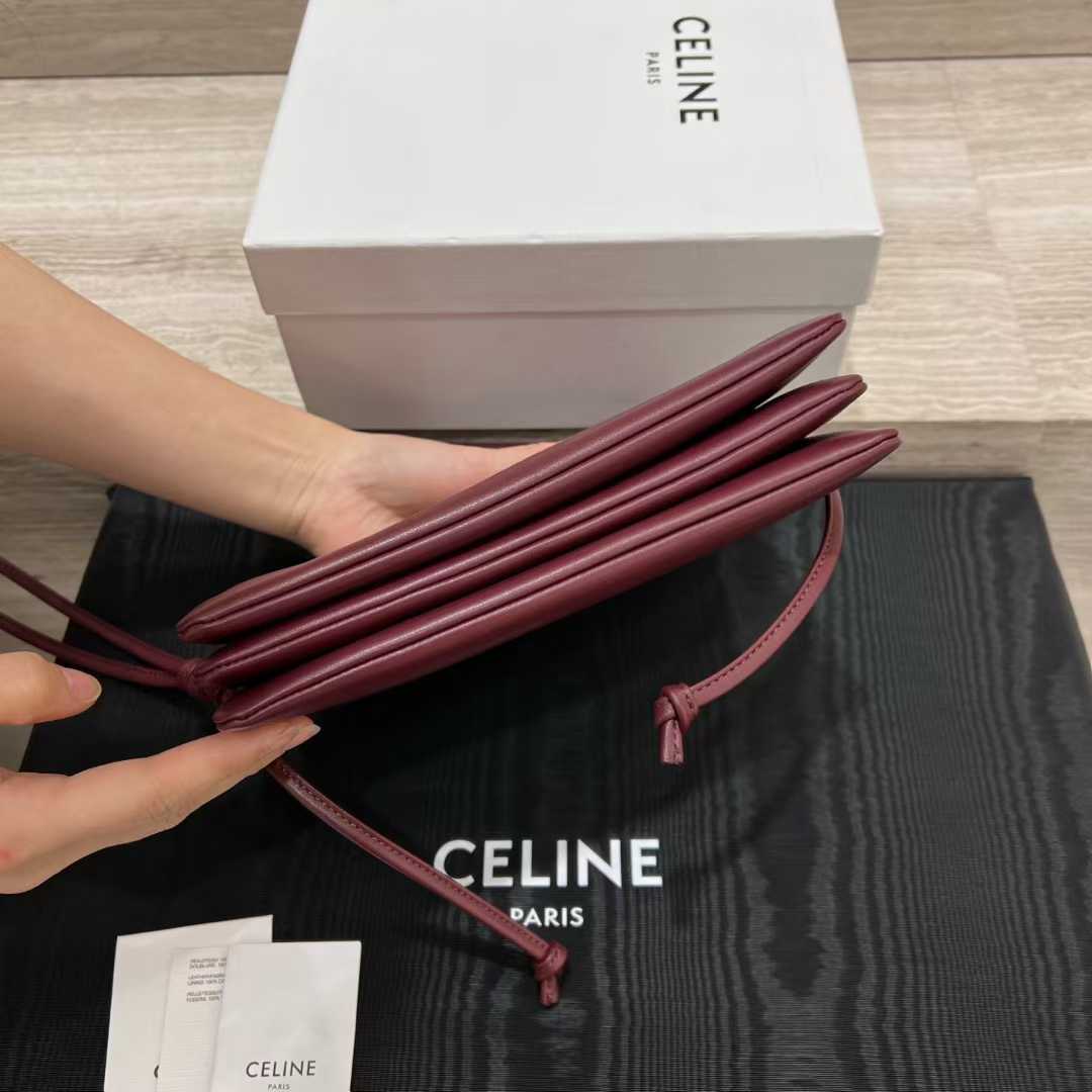 Celine Trio Flap Bag view 4