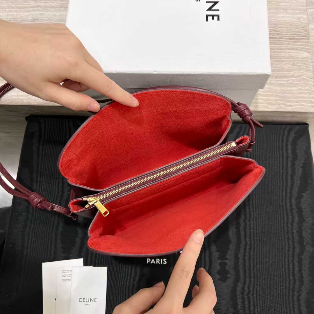 Celine Trio Flap Bag view 5