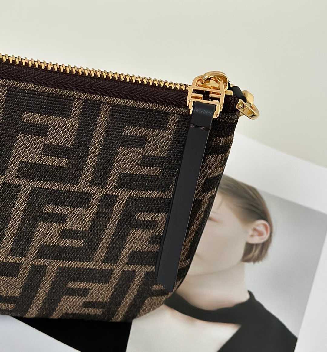 Fendi Flat Baguette Pouch view 3