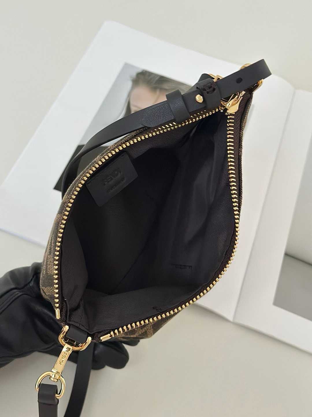 Fendi Flat Baguette Pouch view 7