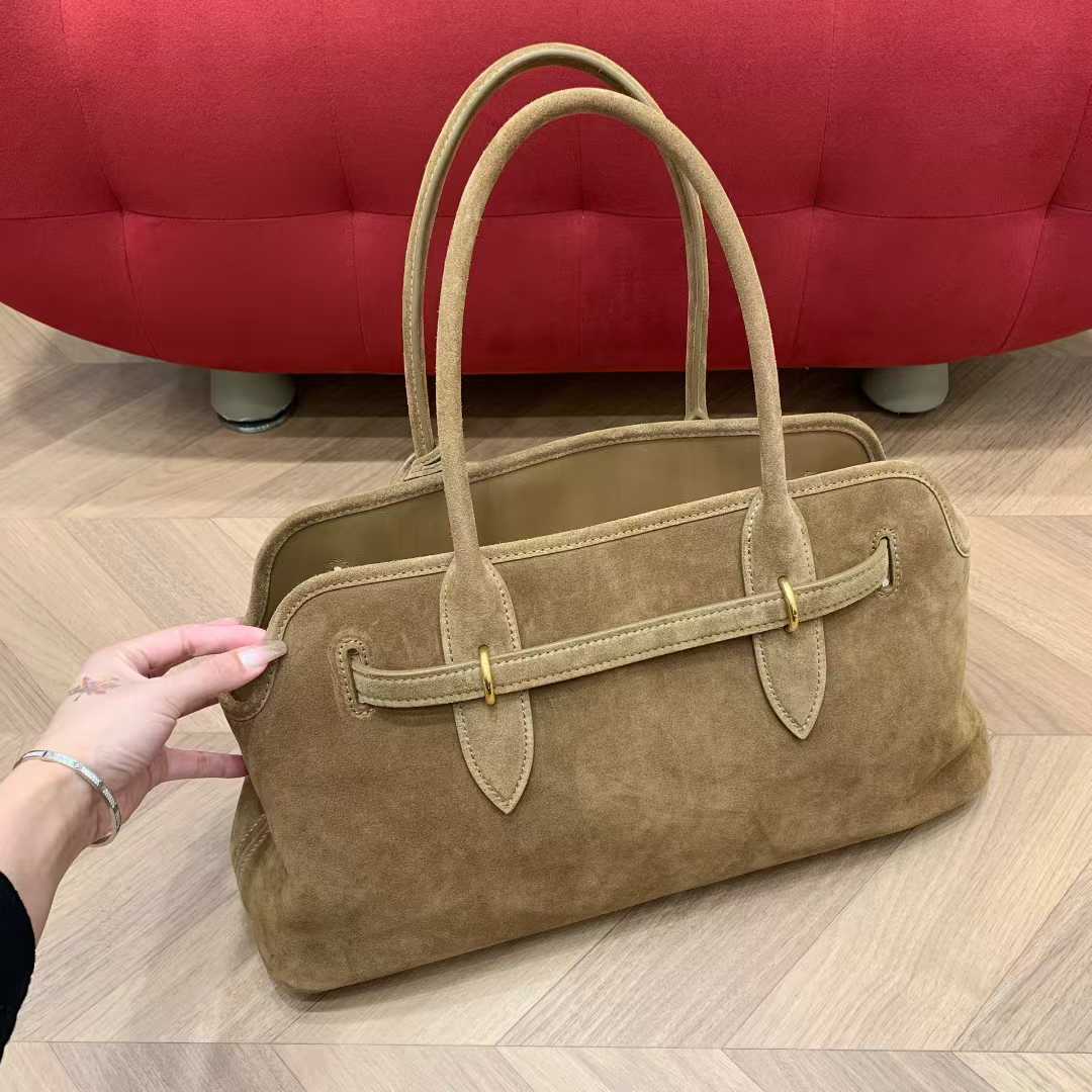 Miu Miu Aventure suede bag view 2