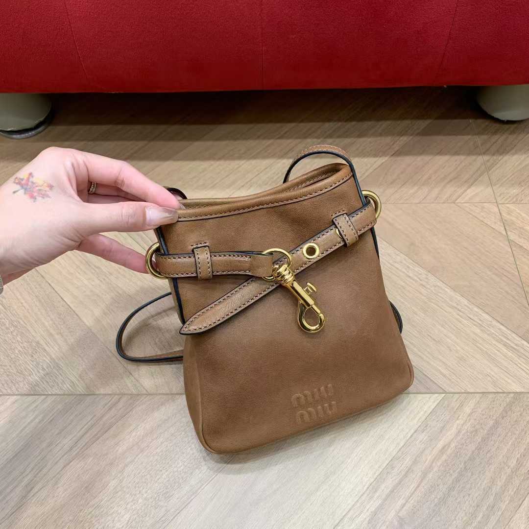 Miu Miu Nappa leather pouch view 1