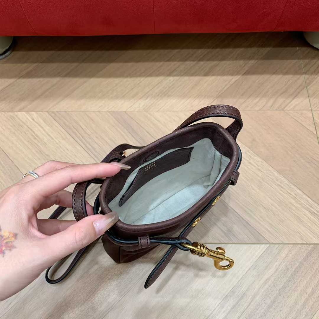 Miu Miu Nappa leather pouch view 8