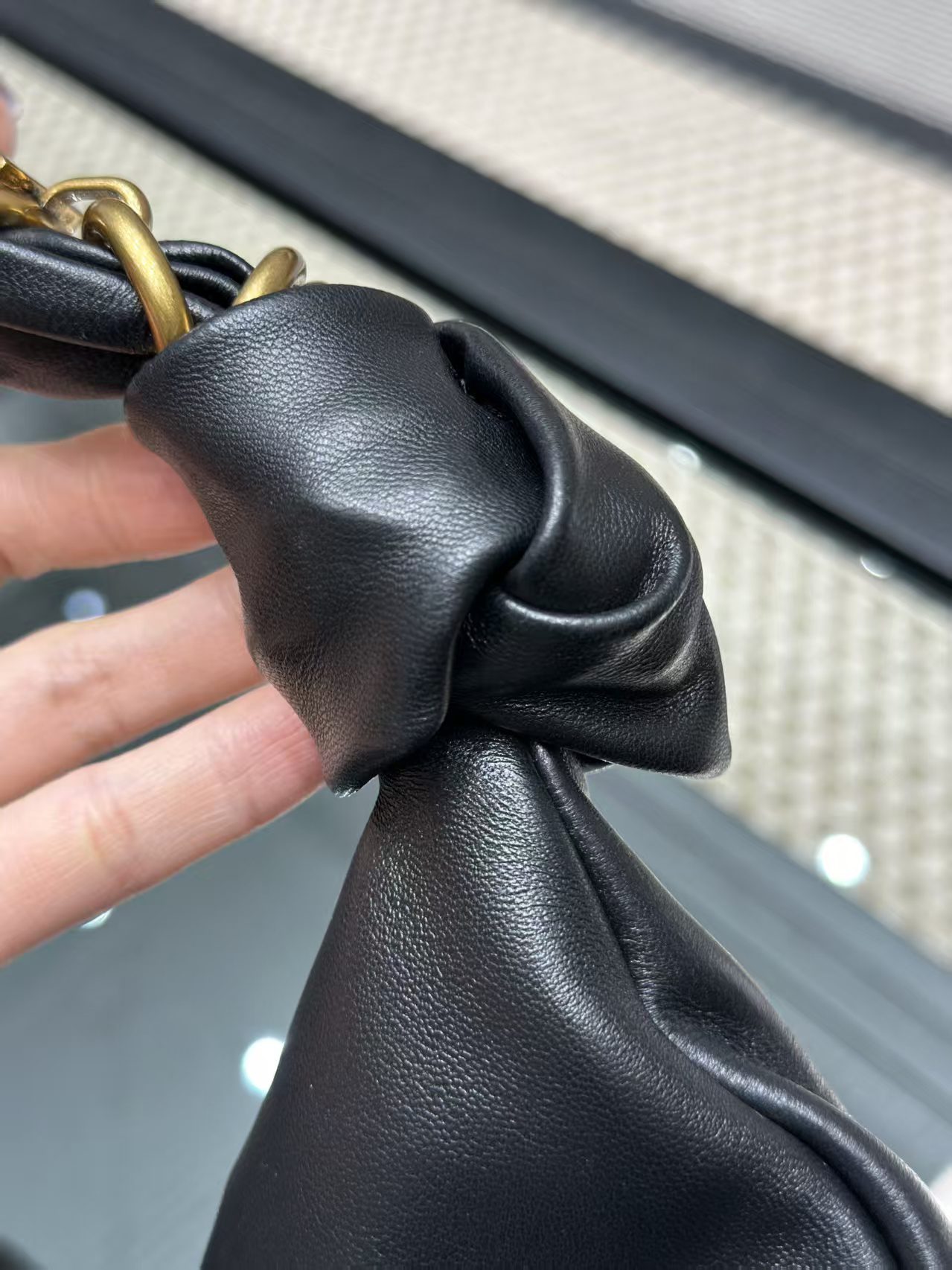 Saint Laurent AMALIA hobo in lambskin view 6