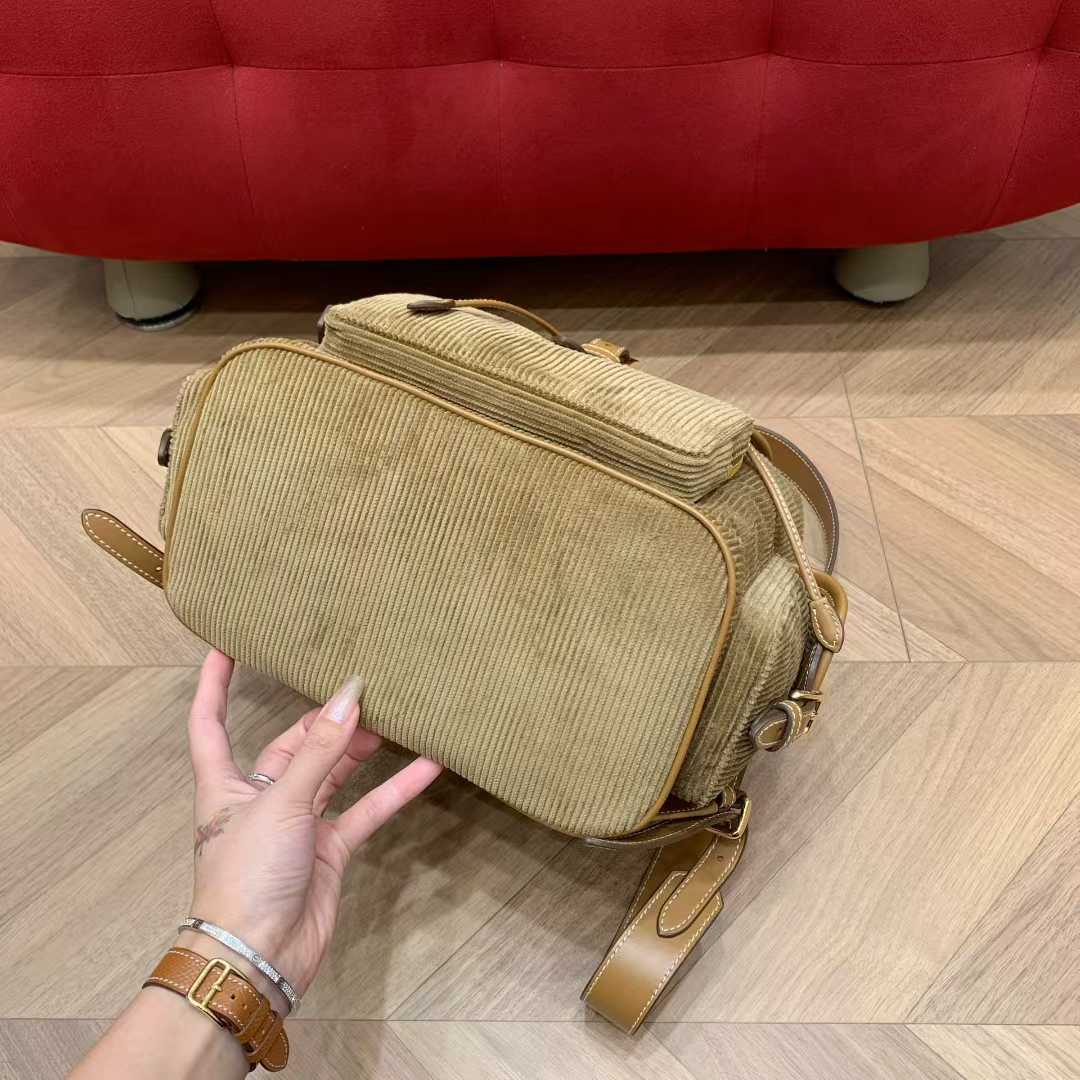 Miu Miu Corduroy backpack view 8