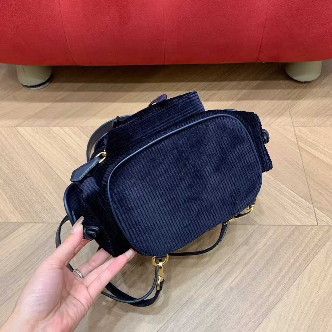 Miu Miu Corduroy backpack view 7